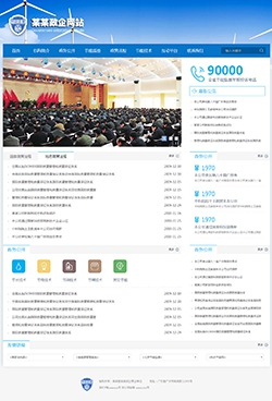 通用政府企業(yè)網站